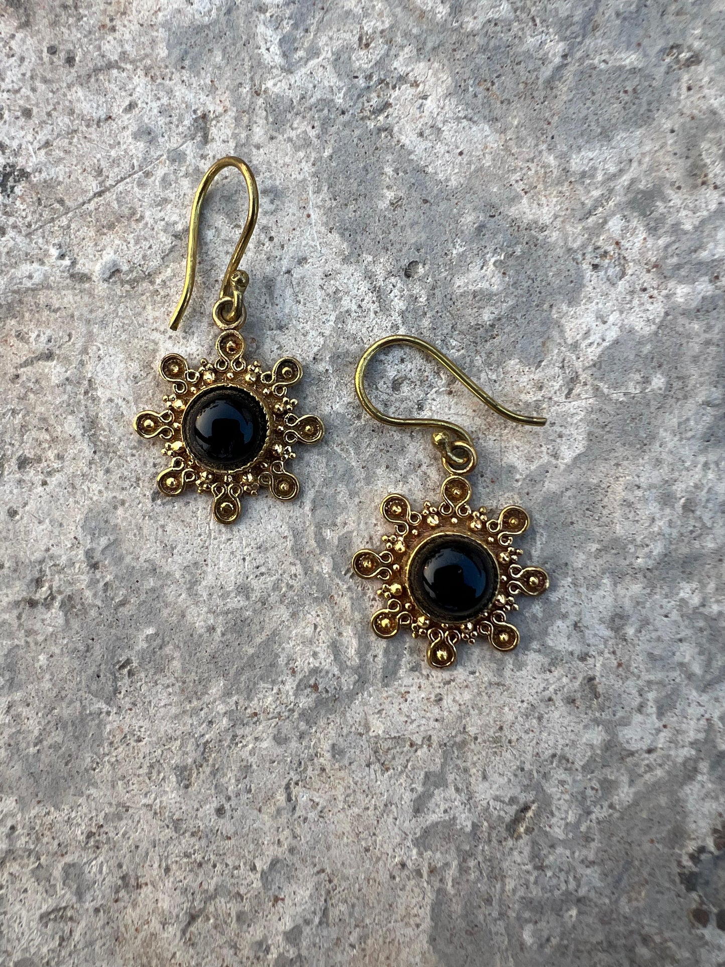 Black Onyx Earing