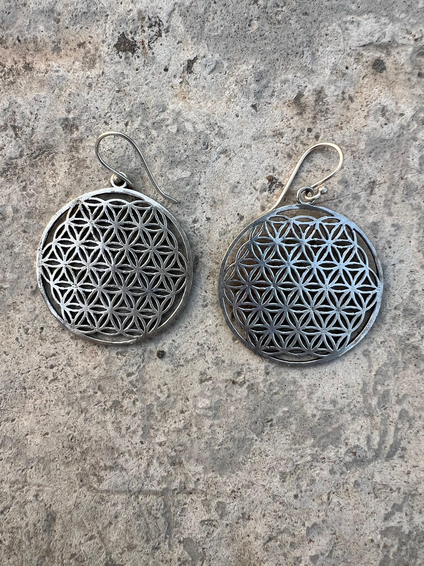 Flower Of Life Earring
