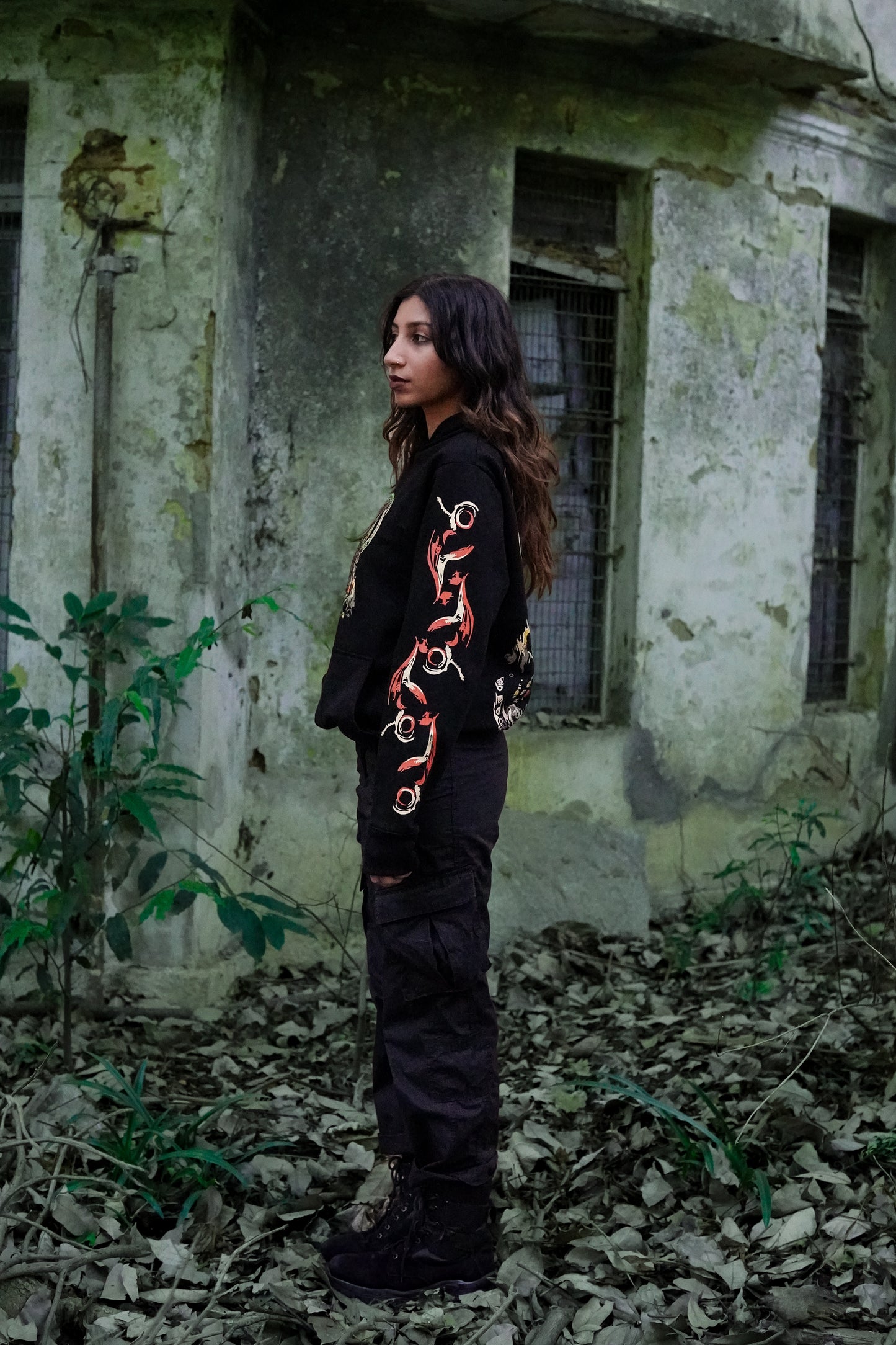 RAUDRA RASA Unisex Hood