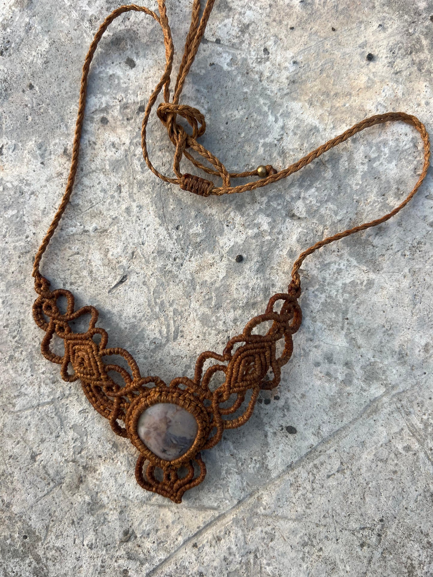 Mystic Wings Macrame Necklace