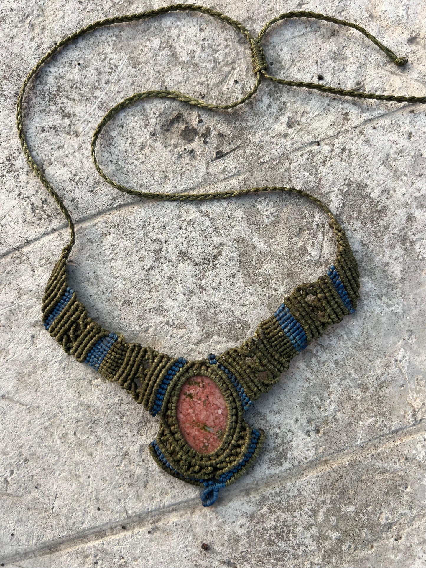 Mystic Weaver Macrame Necklace
