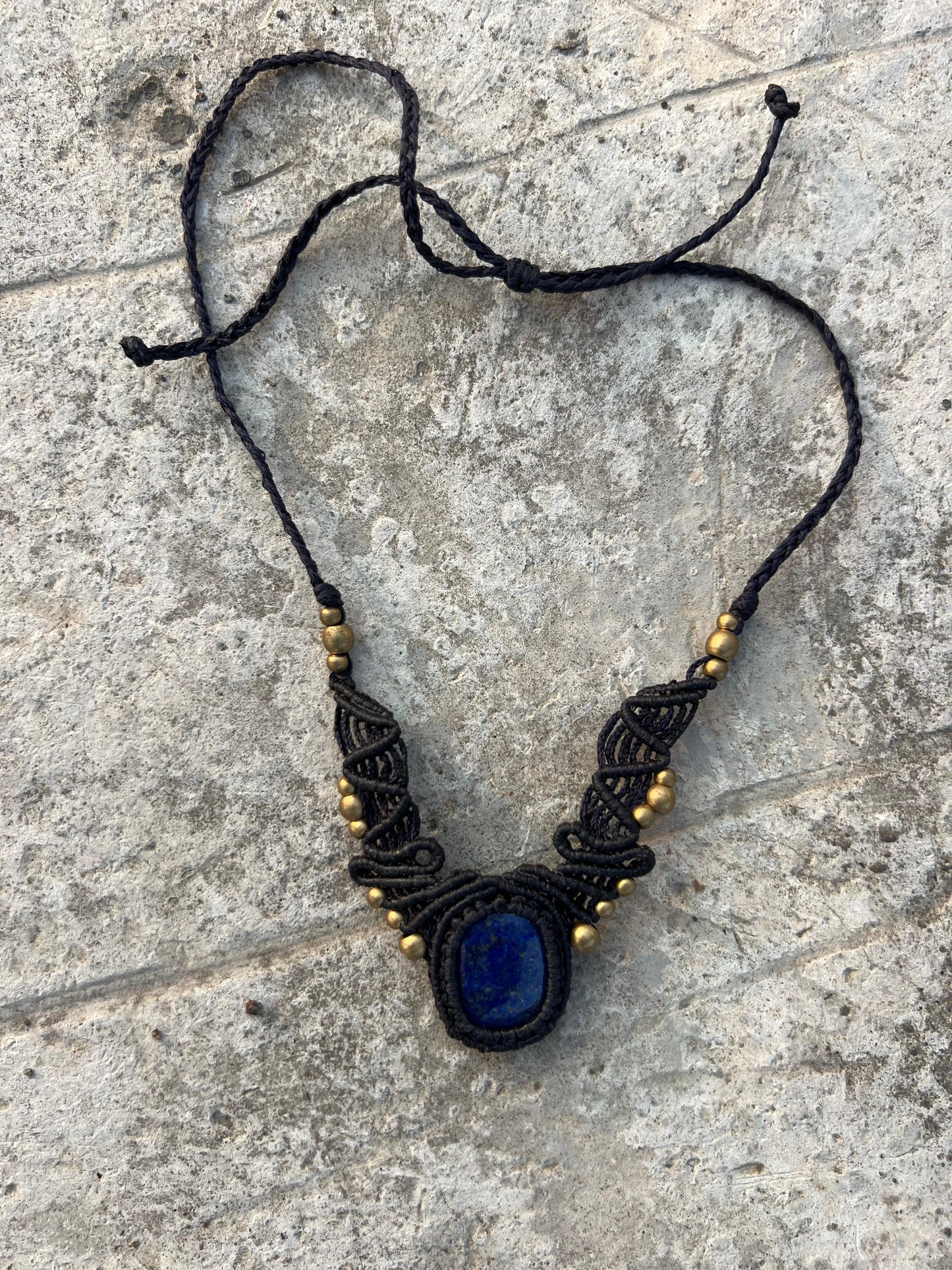 Nirvana Knot Macrame Necklace