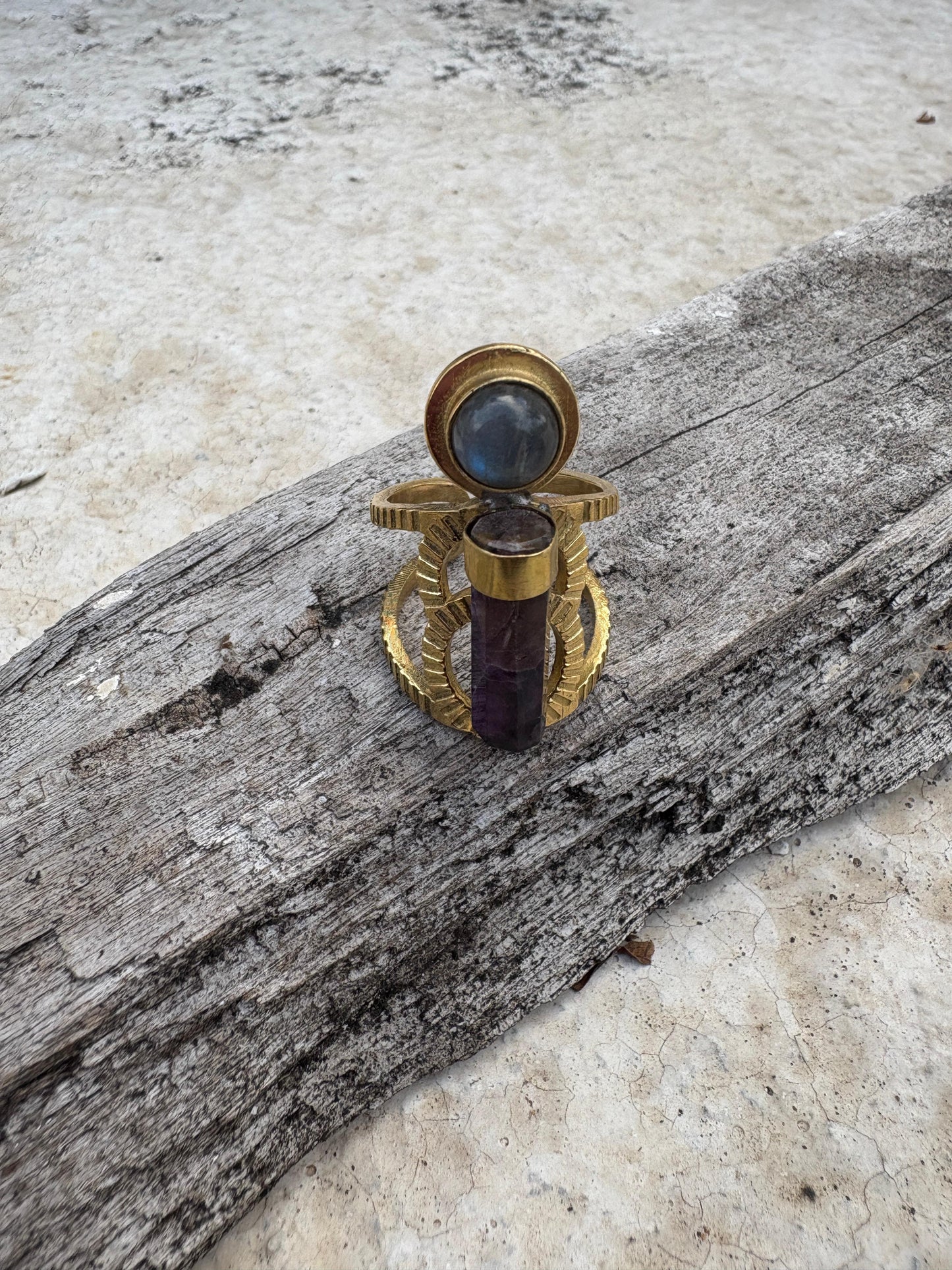 Berry Breeze Amethyst Ring