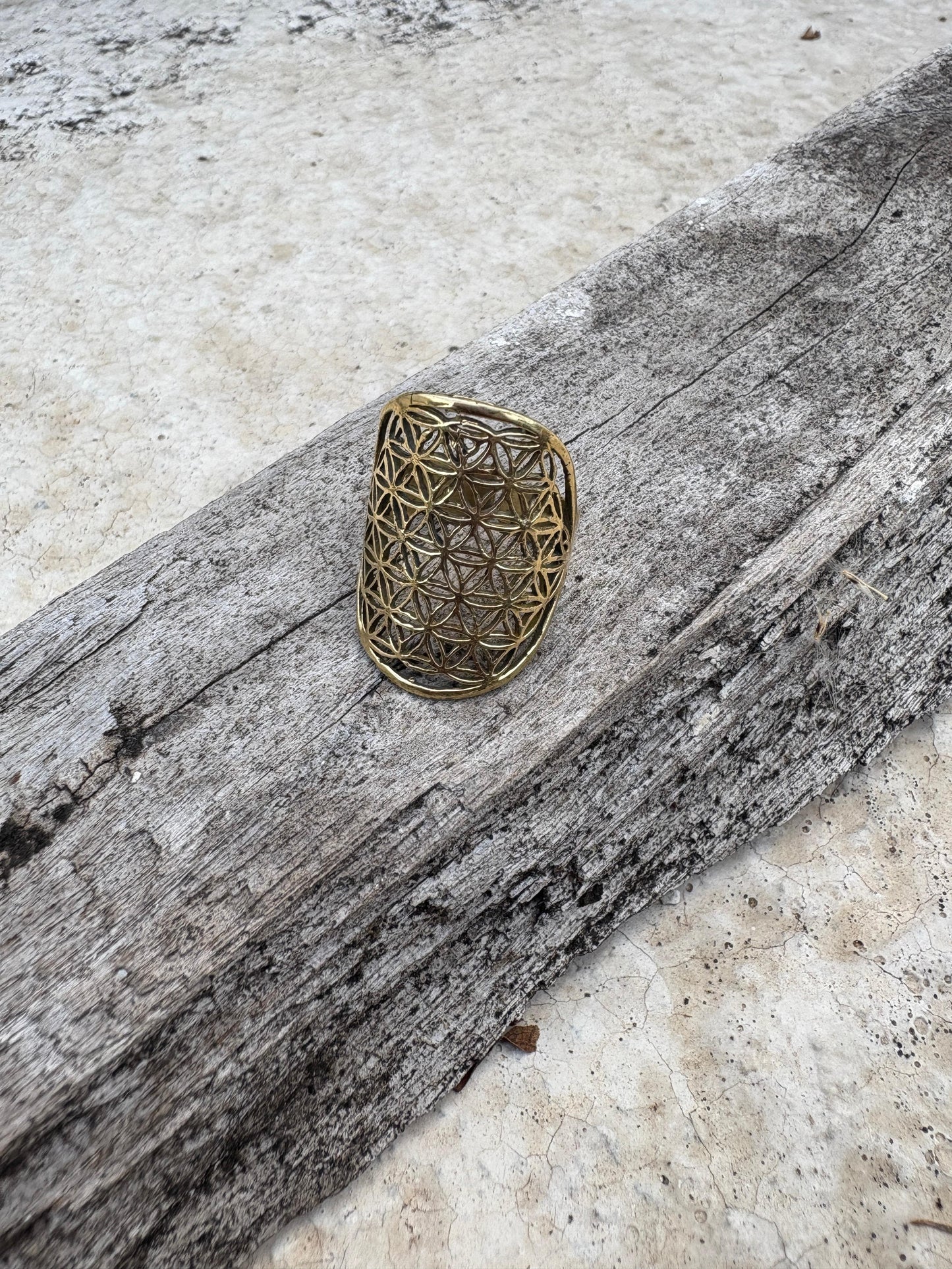 Flower Of Life Ring