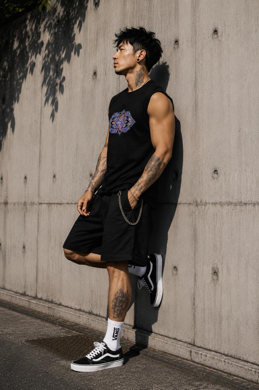 Neon Oracle (UV REACTIVE Tank top)