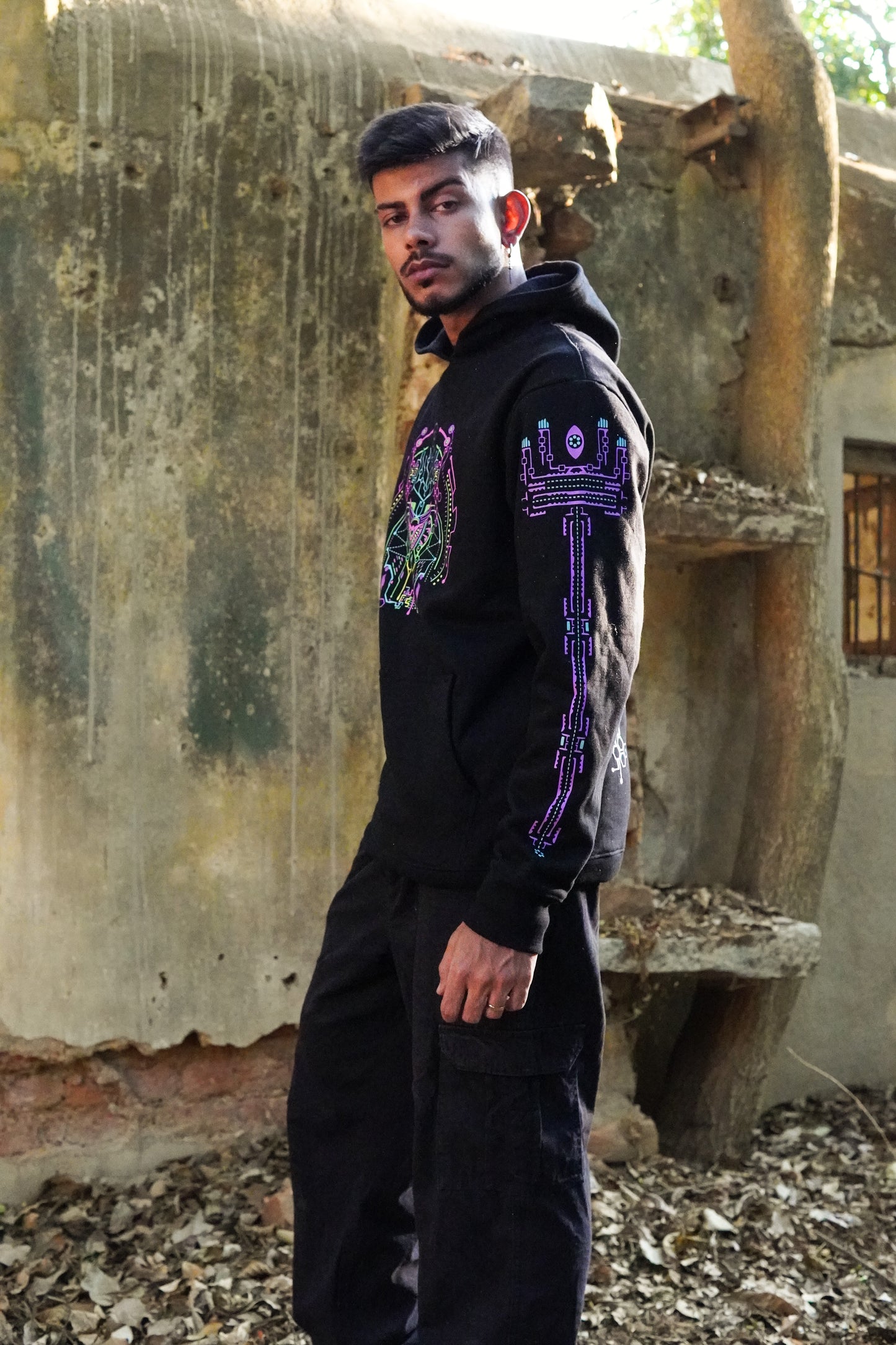 Vanamukhi Unisex Hood