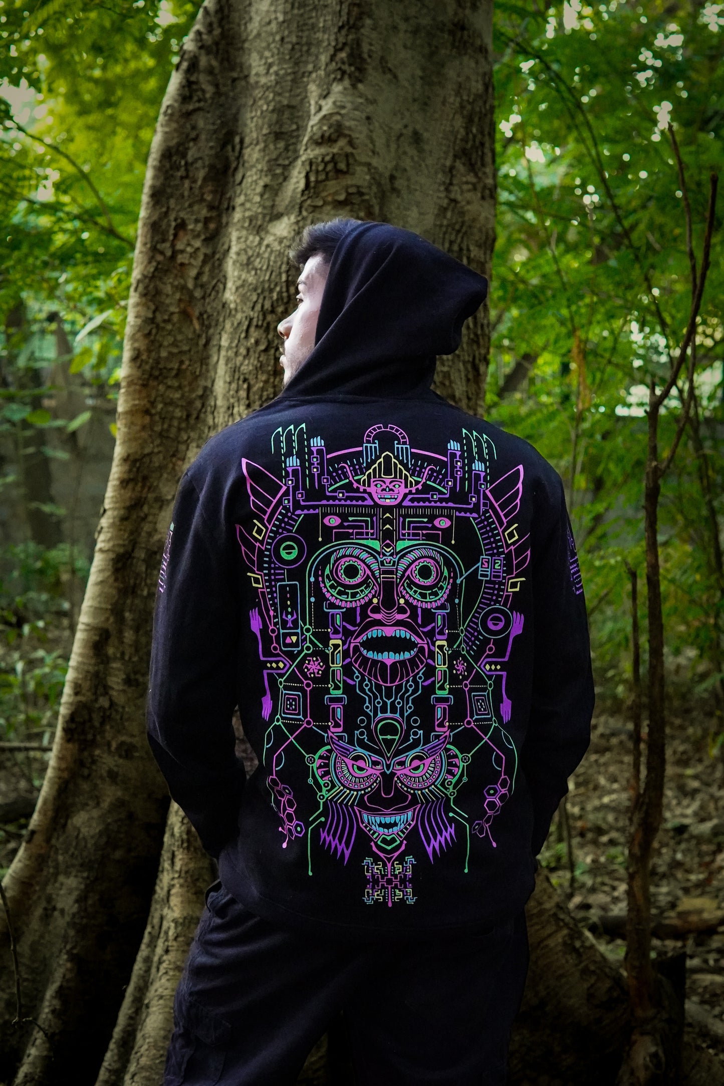 Vanamukhi Unisex Hood