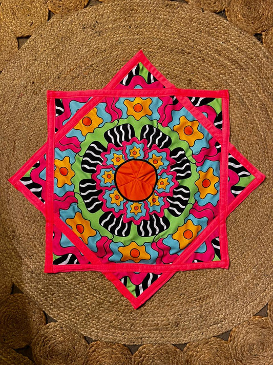 Inner Peace Freaquency (UV Pink Border)