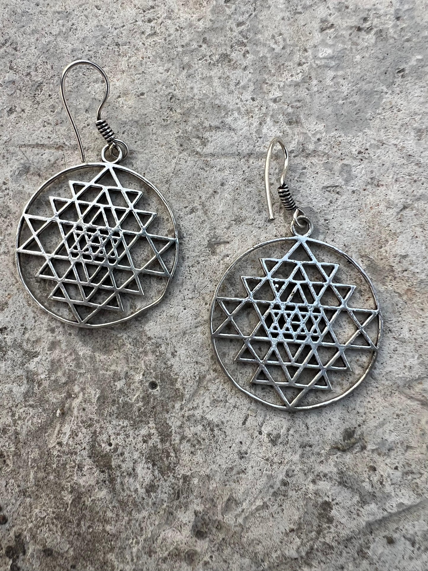 Spiritual Sri Yantra Earring
