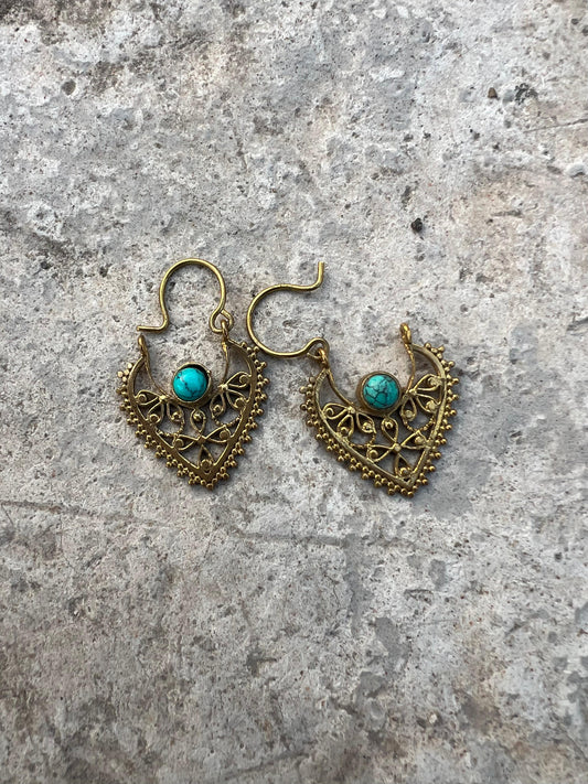 Bohemian Turquois Earring