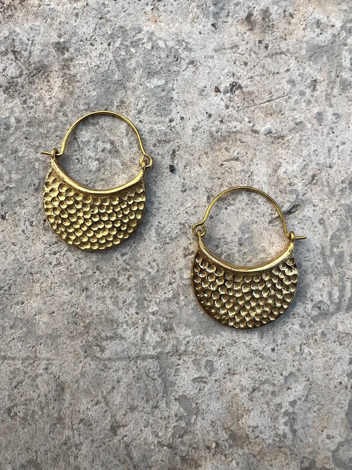 Bag Hoops Earring