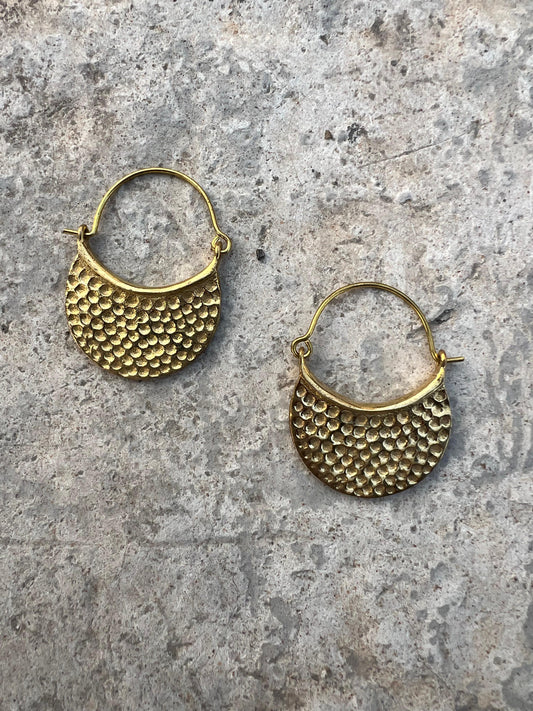Bag Hoops Earring