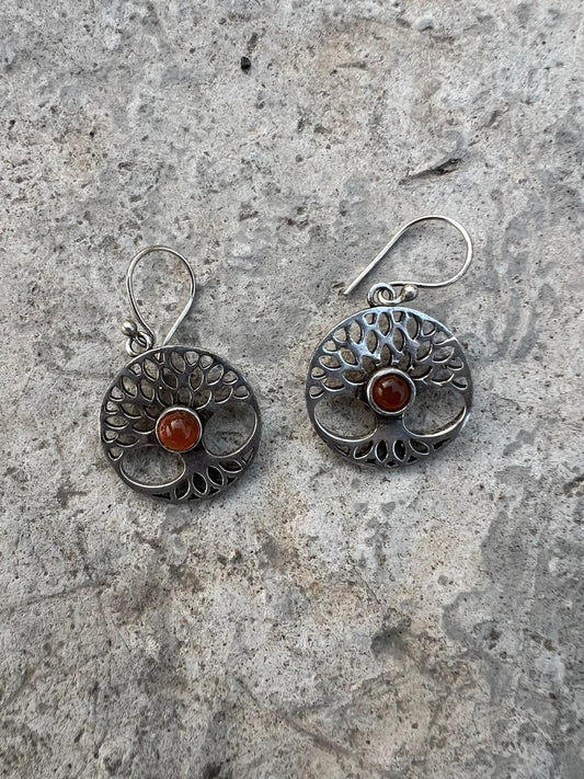 Tree Of Life Charm Earring