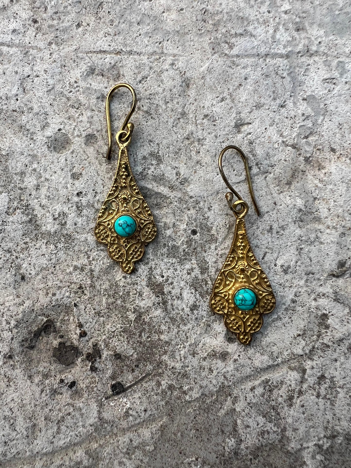 Balinese Turquoise Earing