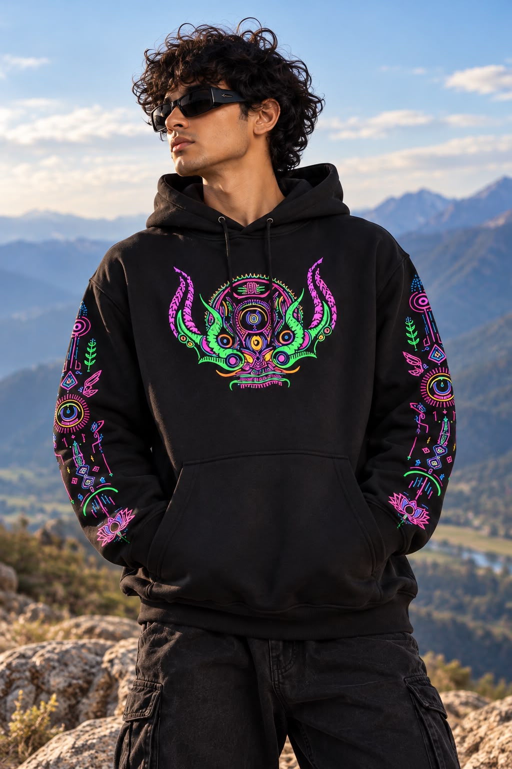 Third Eye Dominion (UV Reactive Hood)