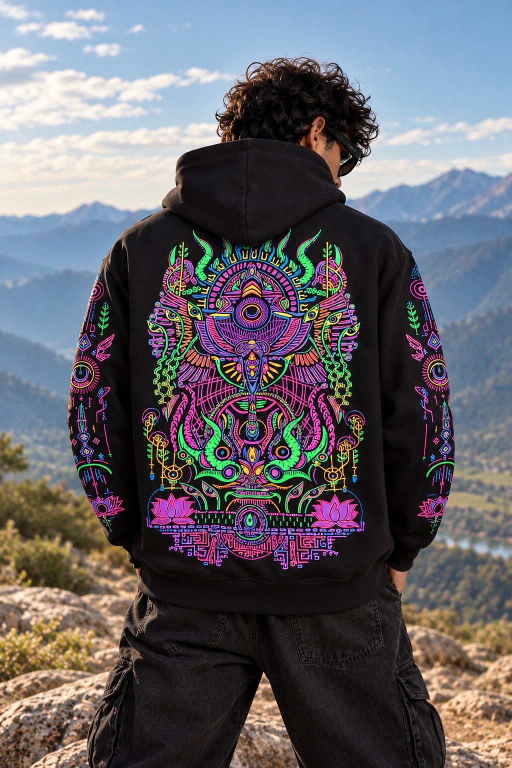 Third Eye Dominion (UV Reactive Hood)