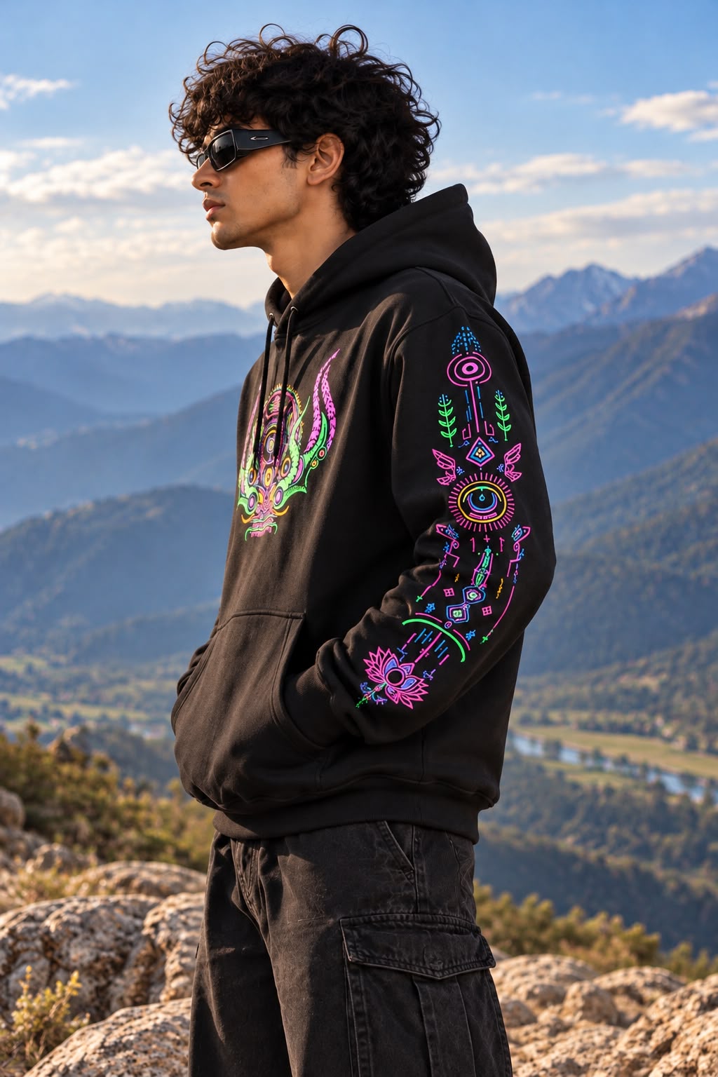 Third Eye Dominion (UV Reactive Hood)