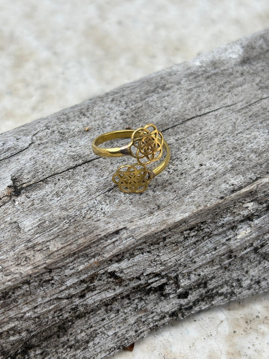 Sacred Geometry Ring