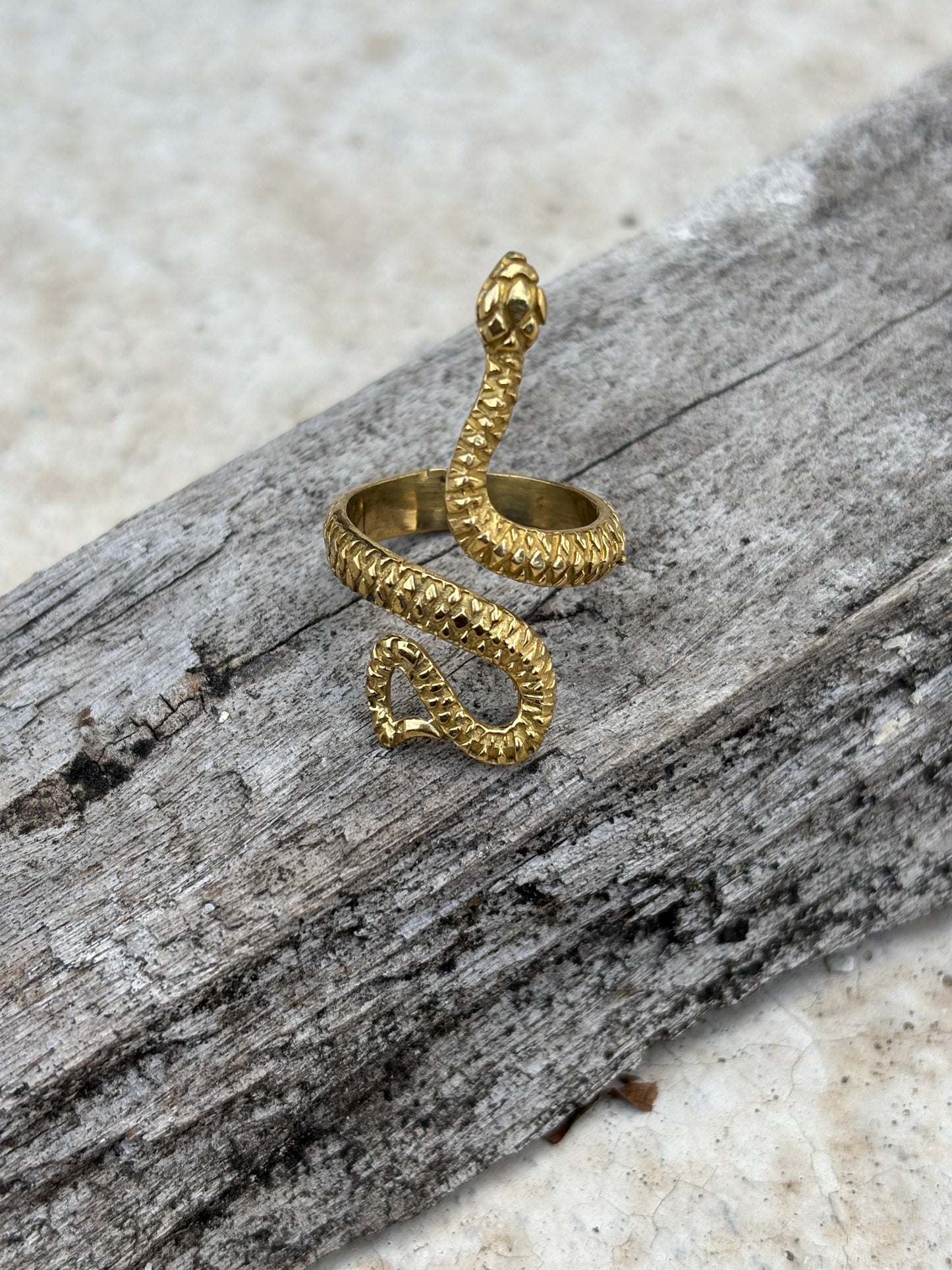 Cobra Snake Ring