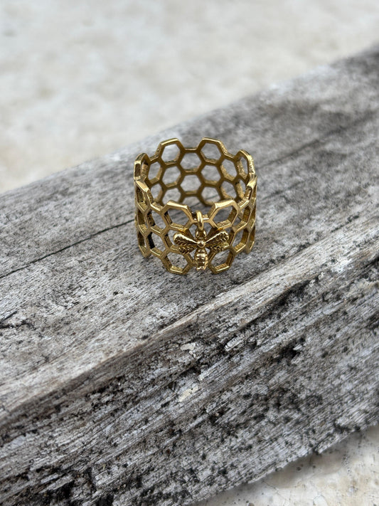 Honey Comb Ring