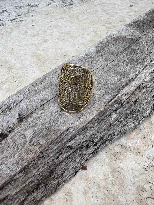 Flower Of Life Ring
