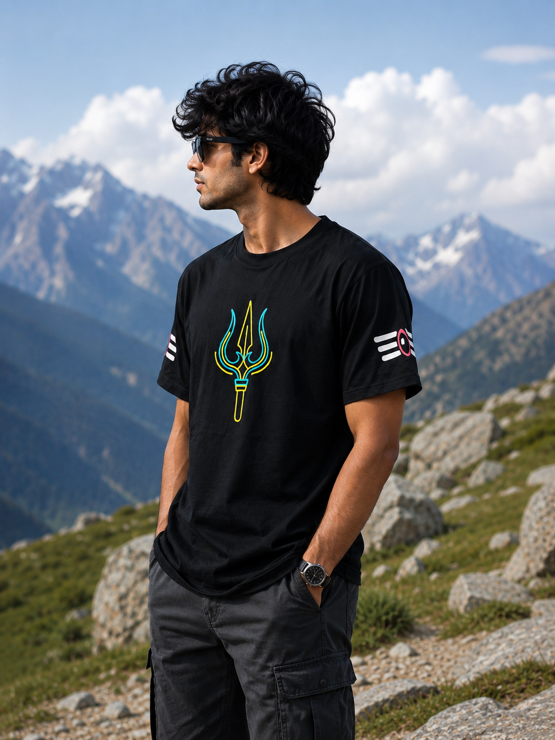 Cosmic Tandava (Uv reactive tshirt)