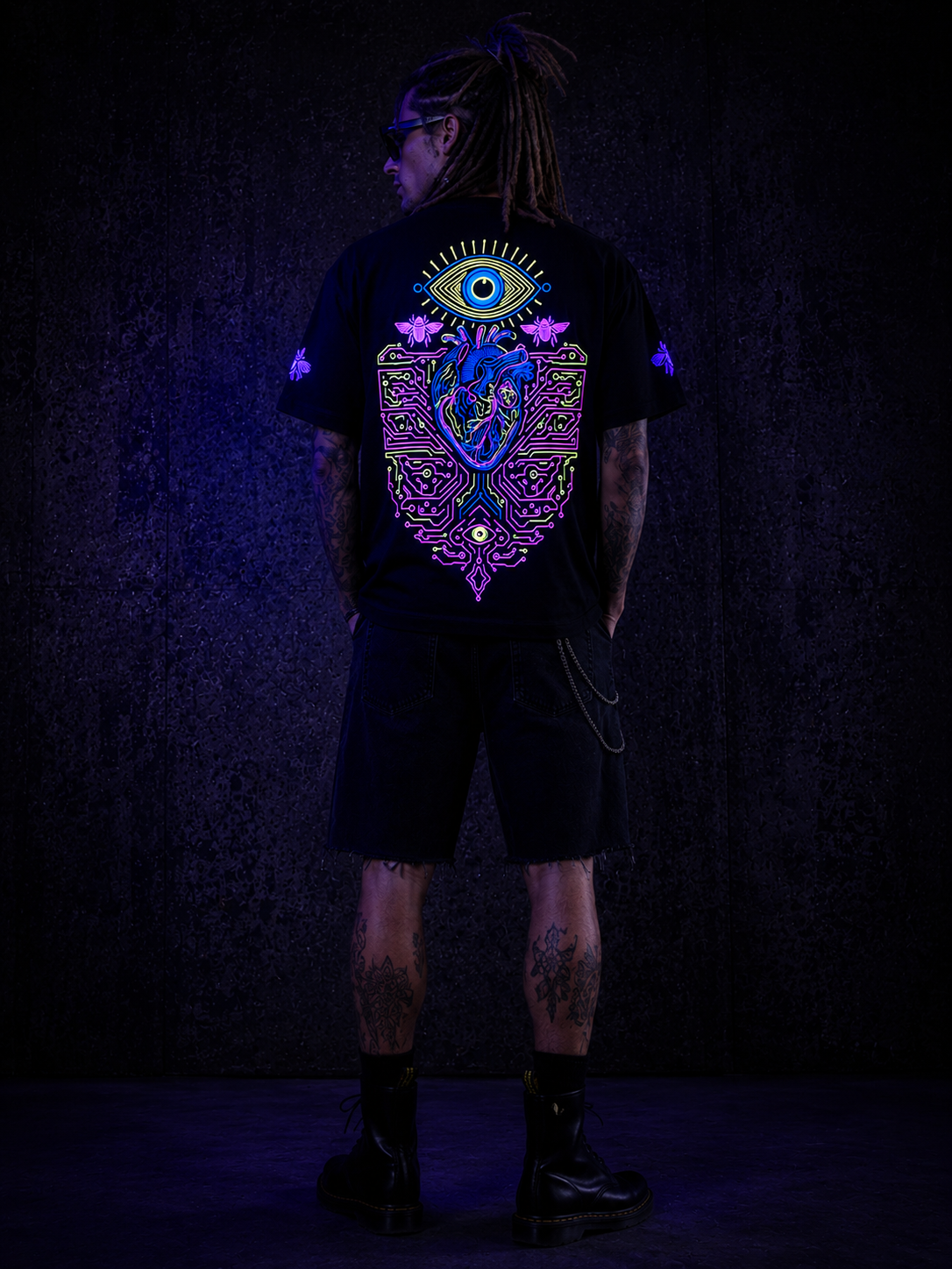 Heart Of Vision (UV REACTIVE TEES)