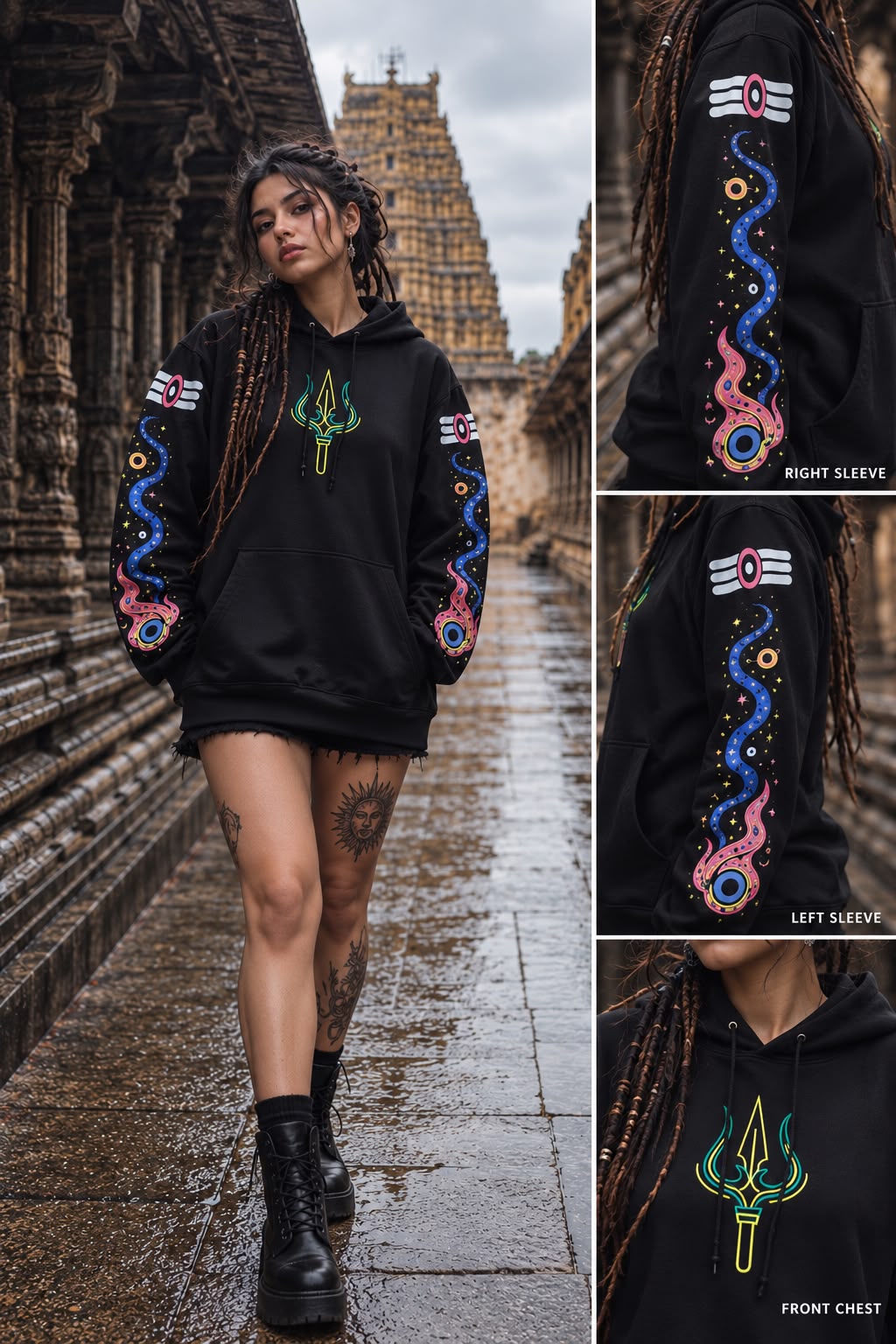 Cosmic Tandava (UV Reactive Hood)