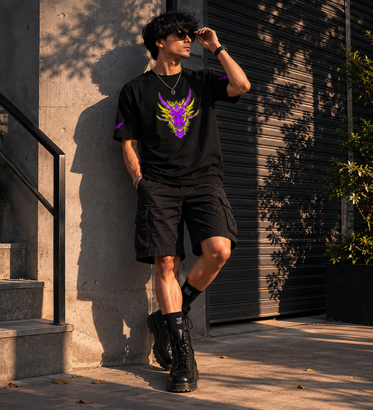 Cyber Drakon (UV REACTIVE tshirt)