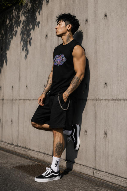 Neon Oracle (UV REACTIVE Tank top)
