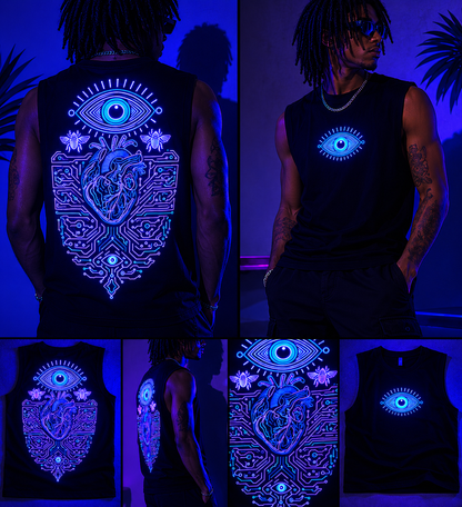 Heart Of Vision (UV Reactive Tshirt)