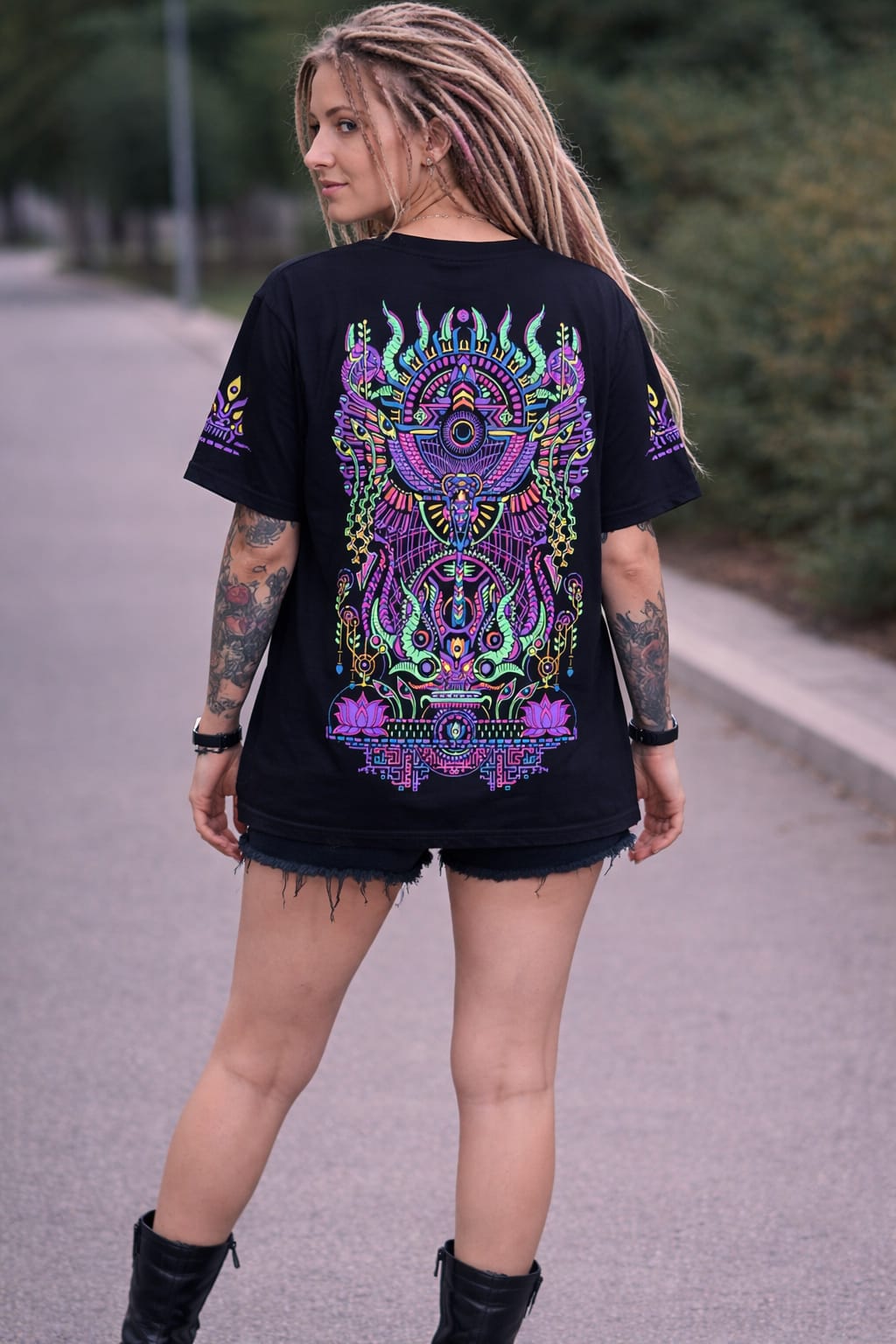 Third Eye Dominion (UV reactive tshirt)