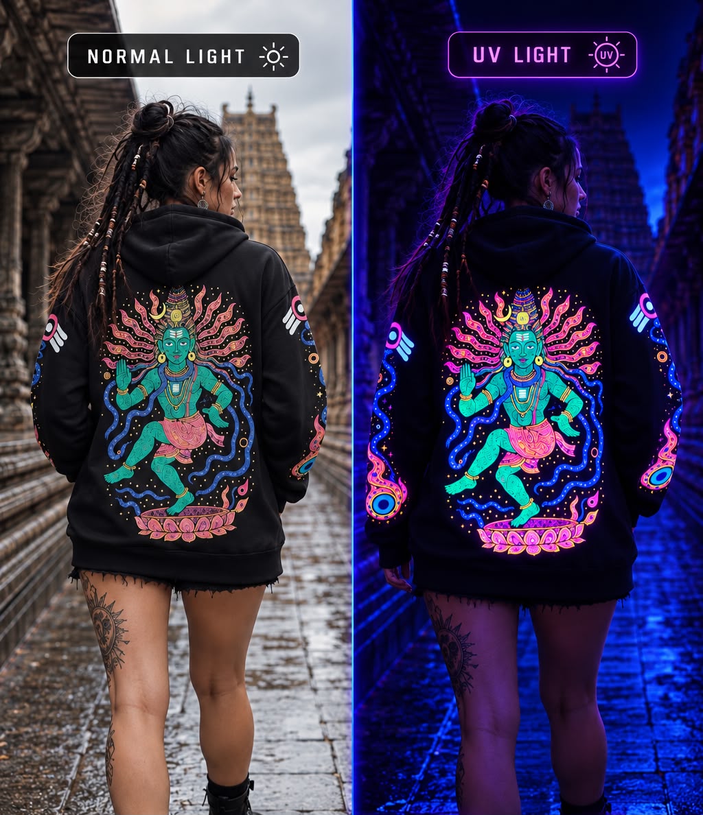 Cosmic Tandava (UV Reactive Hood)