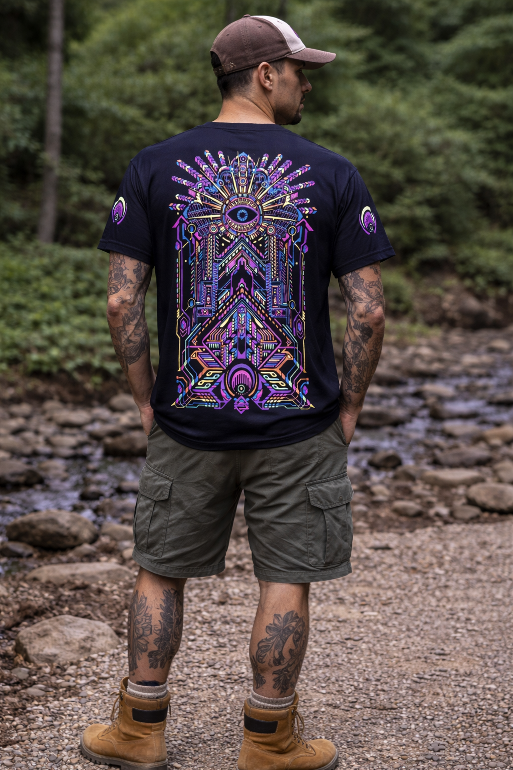 NEON ORACLE - UV REACTIVE TSHIRT