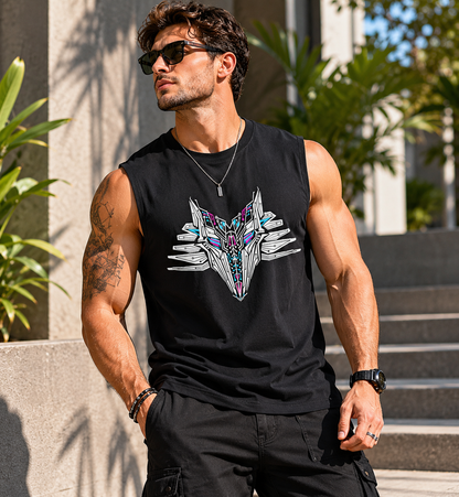 Anubis ( UV reactive tank top)