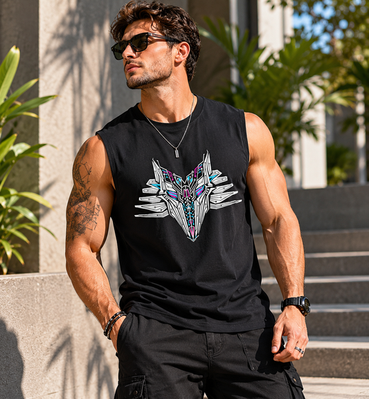 Anubis ( UV reactive tank top)