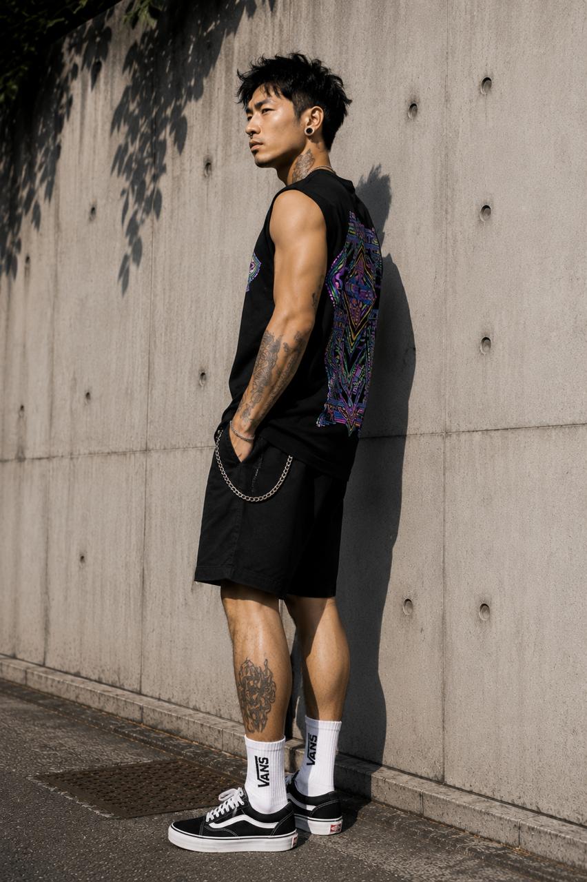 Neon Oracle (UV REACTIVE Tank top)