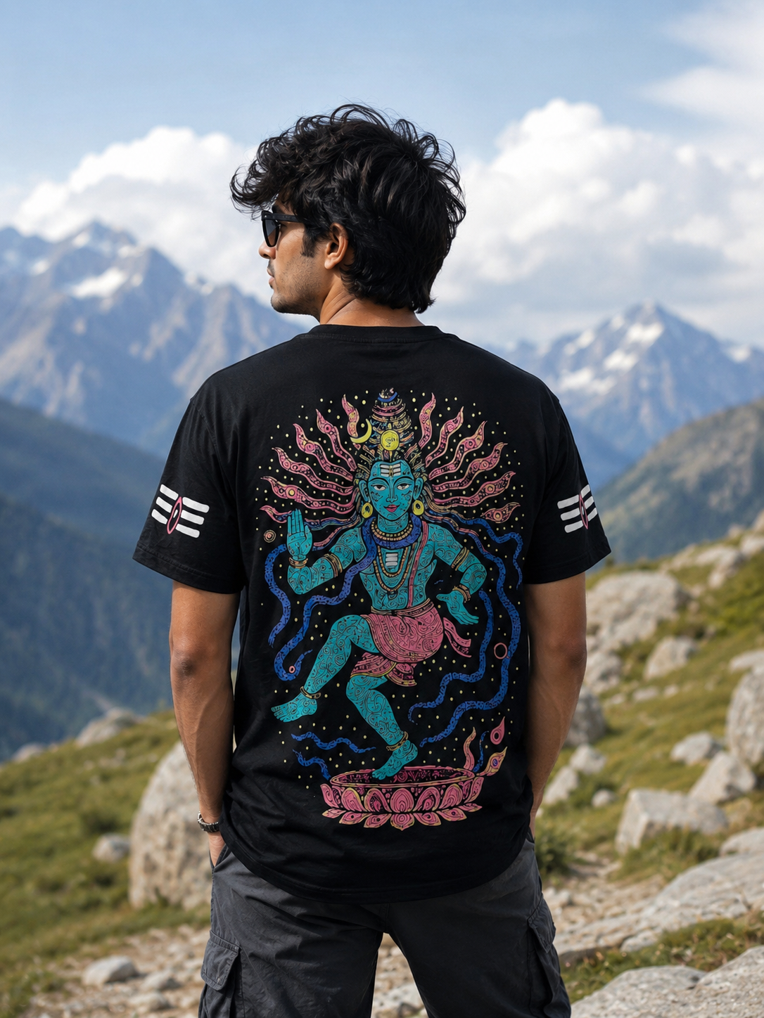 Cosmic Tandava (Uv reactive tshirt)