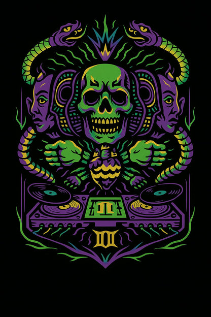Skull Of Samsara Unisex Tshirt
