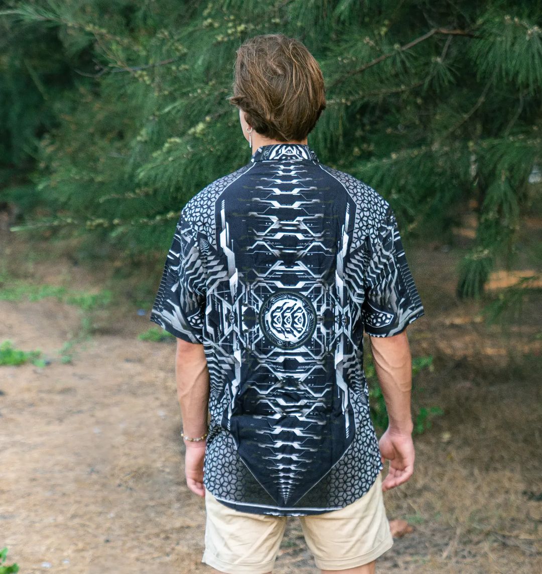 Surreal kaleidoscope (Button Shirt)