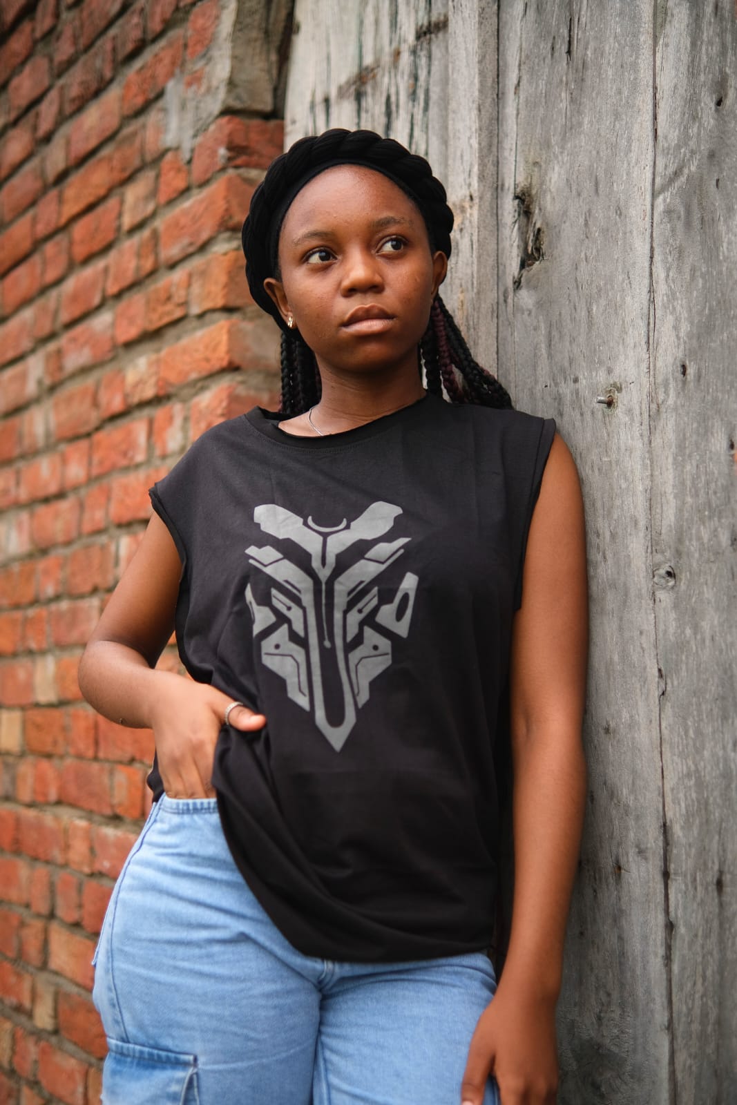 Cyber Totem Unisex Tank Top